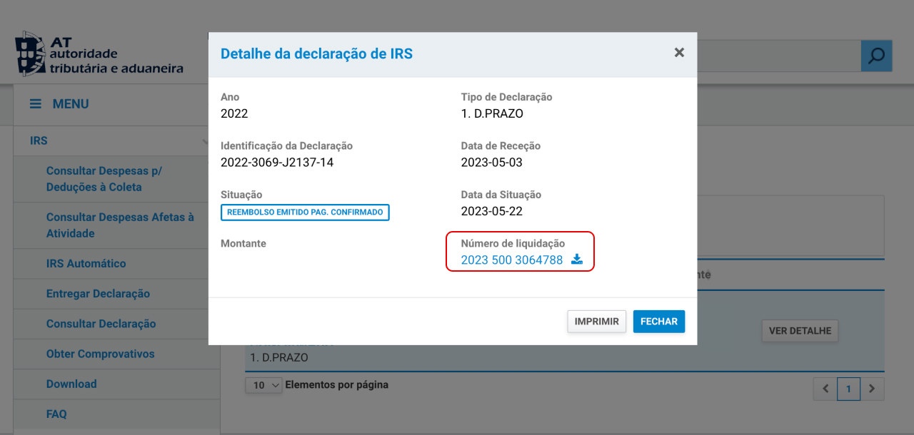 Nota De Liquida o Do IRS Como Obter E Interpretar Este Documento Nota De Liquida o Do IRS Como Obter E Interpretar Este Documento