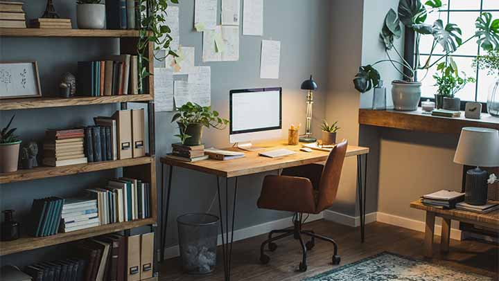 Ideias para criar um escritório em casa