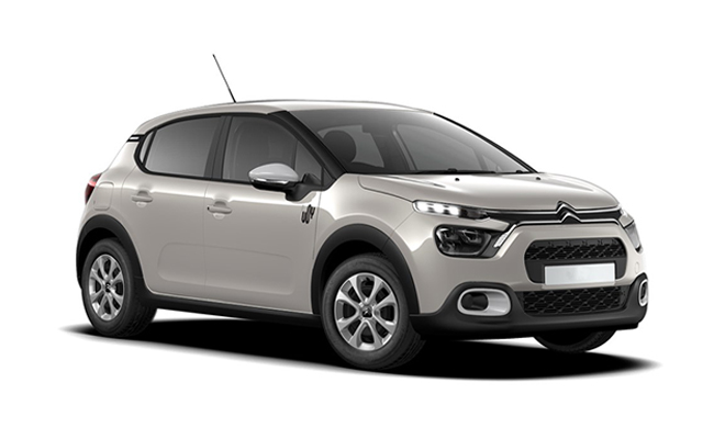 fotografia de citroen c3 cinzento