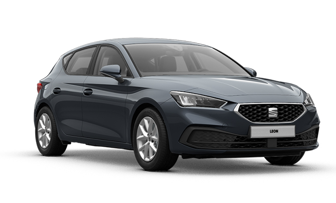 fotografia seat leon cinzento