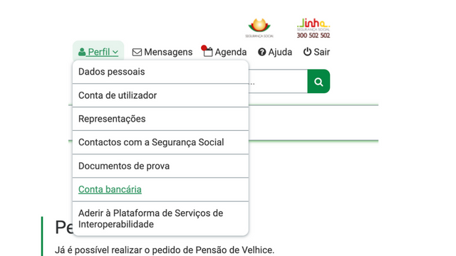 Site Segurança Social