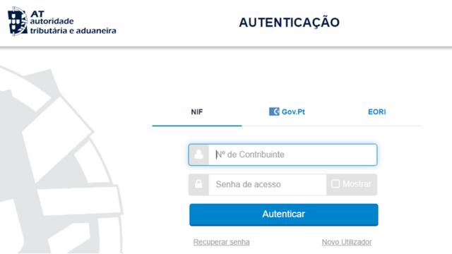 Portal das Finanças