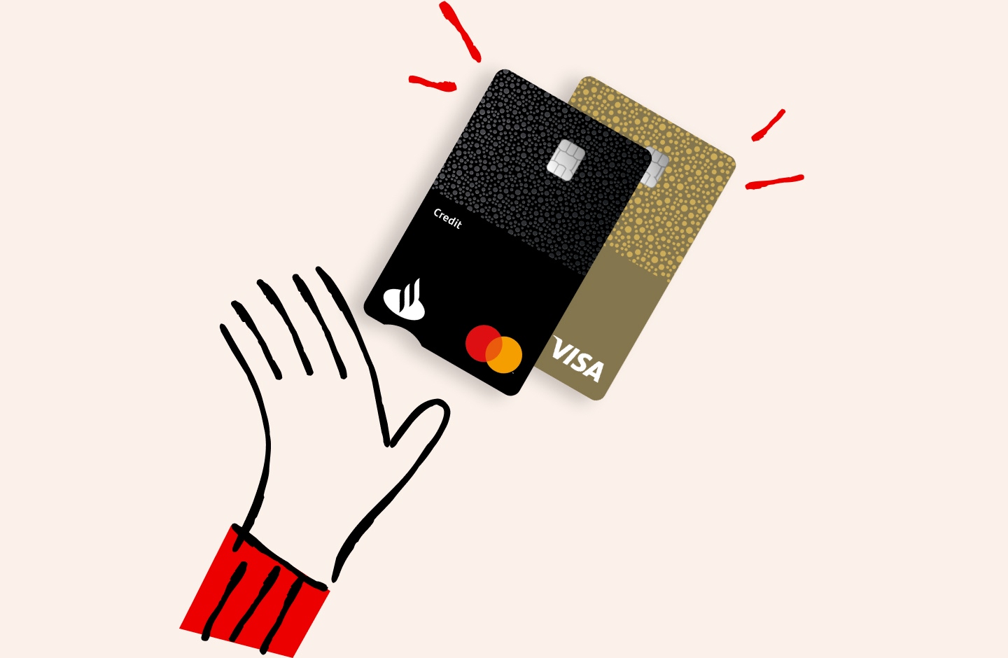 Cartões de crédito do Santander