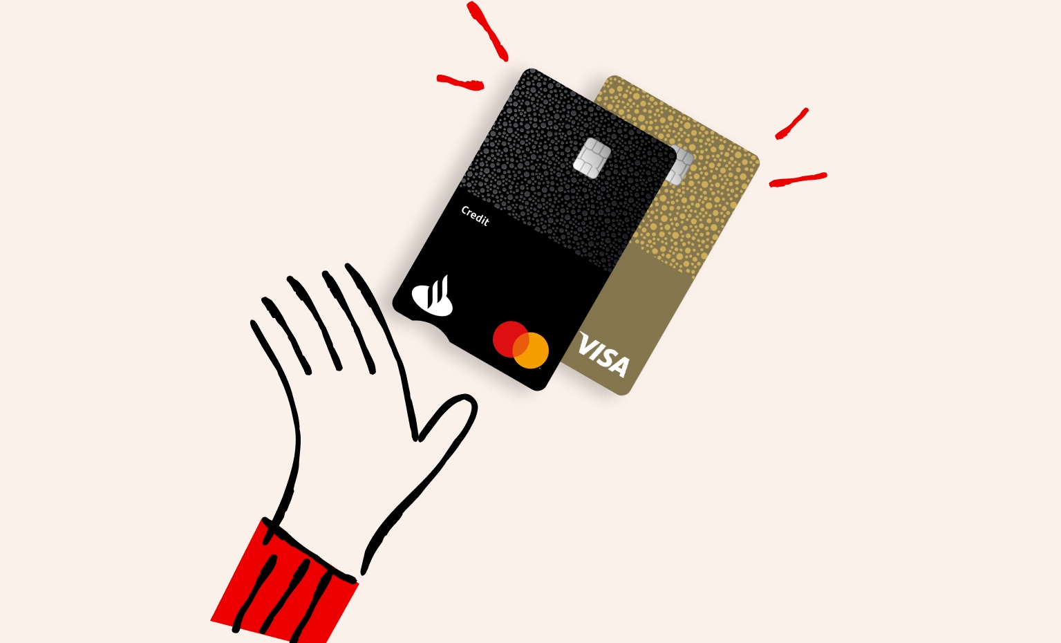 Cartões de crédito do Santander