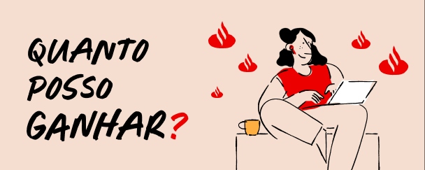 ilustração de mulher a usar laptop