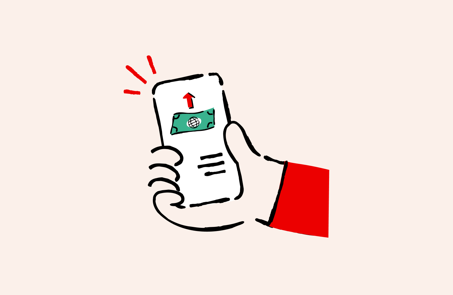 ilustração alusiva a transferências em moeda estrangeira 