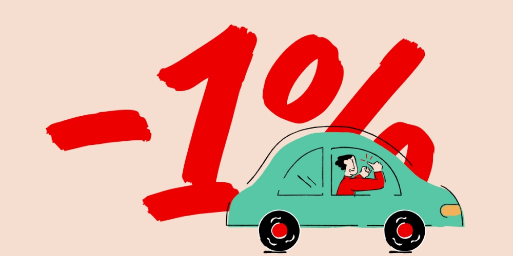 Ilustração relativa a Campanha de crédito automóvel