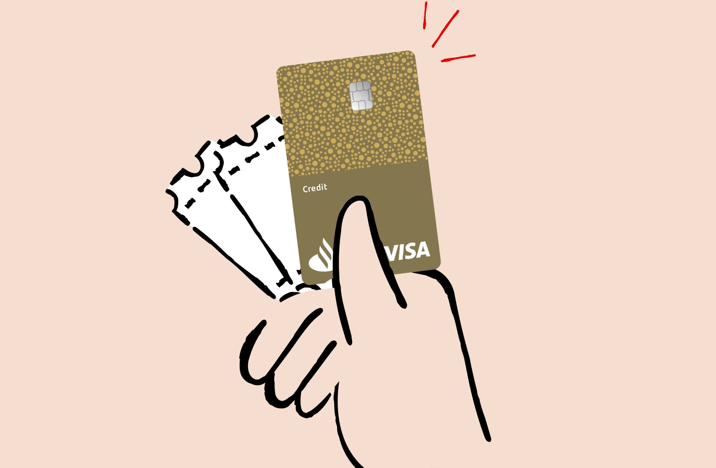 Ilustração relativa a Campanha Visa FIFA World Cup 26