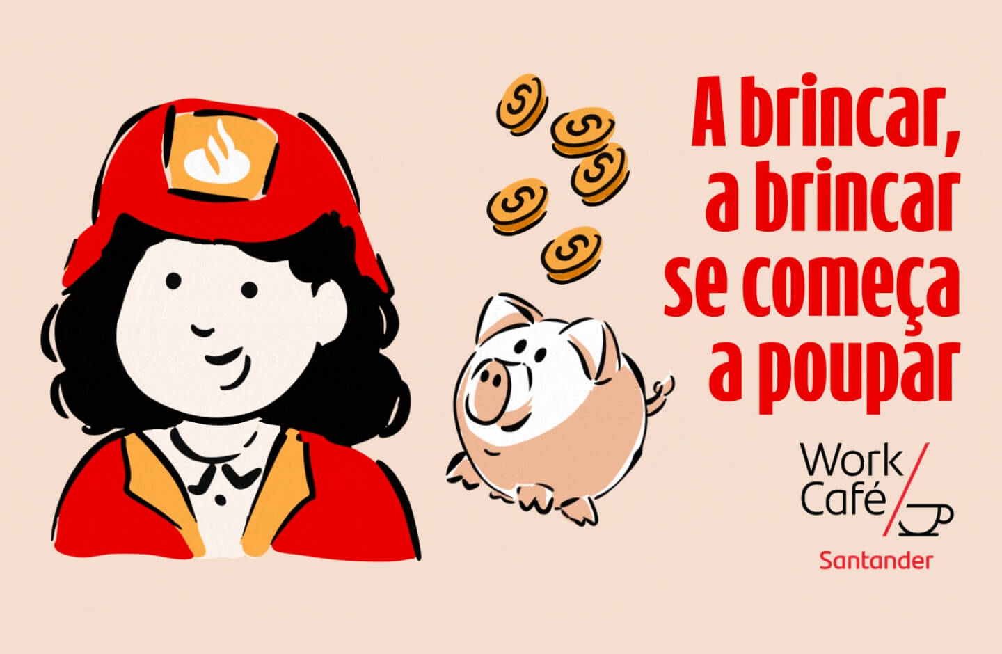 ilustração alusiva a WorkCafé Kids’ Day 