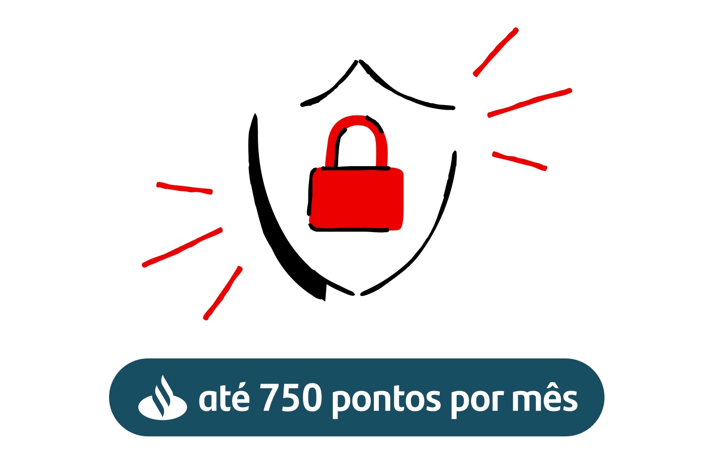 ilustração alusiva a Santander Rewards