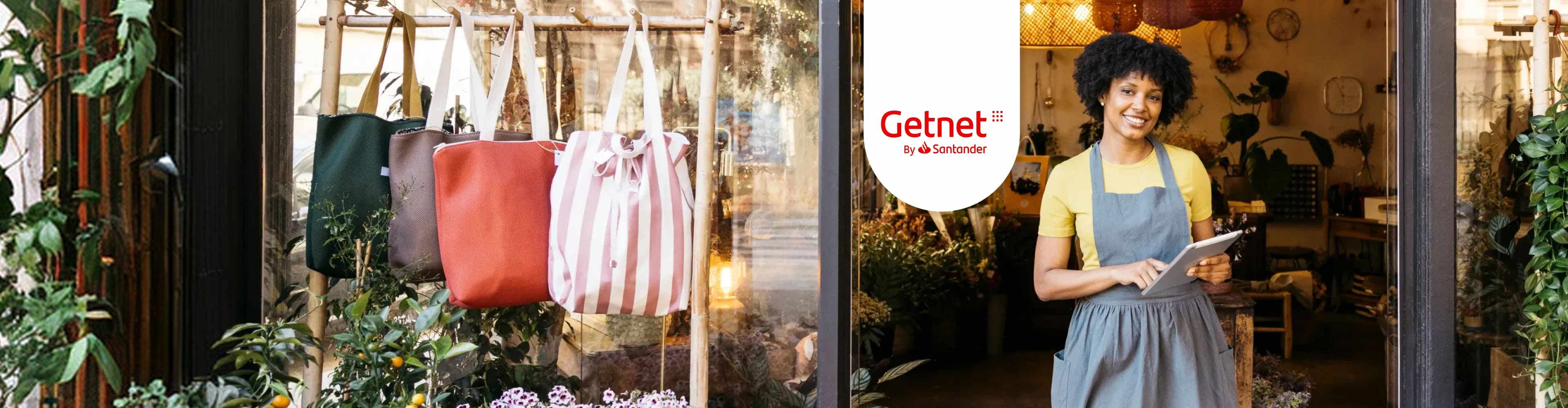 Empresária de uma florista usa Getnet by Santander