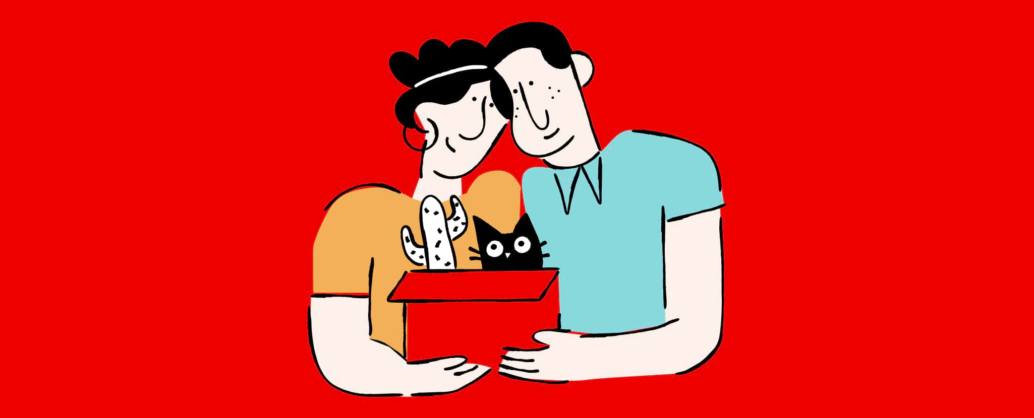 Ilustração alusiva a campanha de crédito habitação