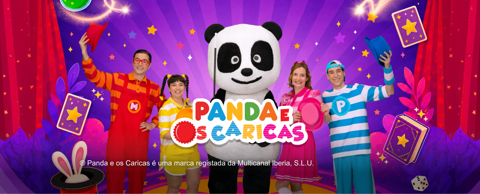 imagem alusiva a Panda e os Caricas
