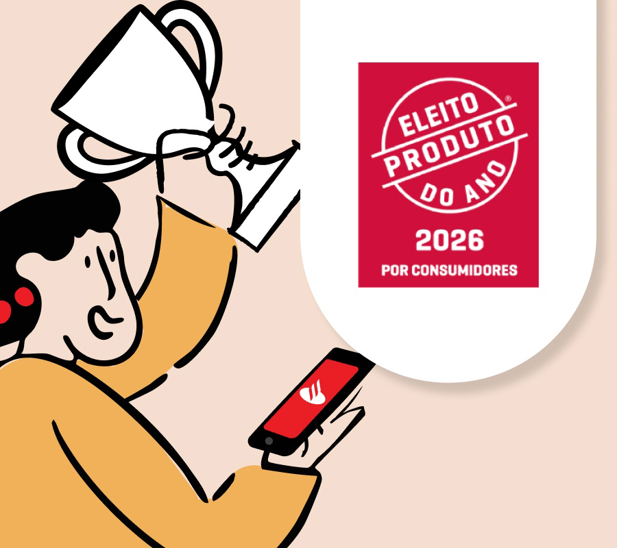 ilustração com logo do Produto do Ano 2026