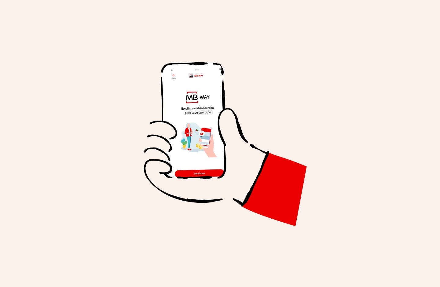 MB WAY na App Santander