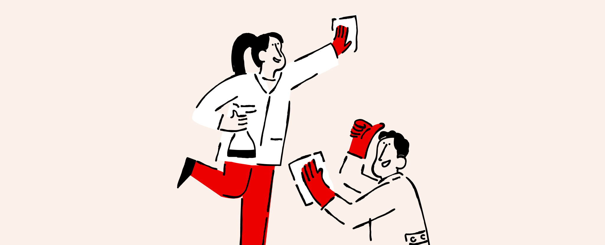 ilustração alusiva a Seguros de Proteção Santander