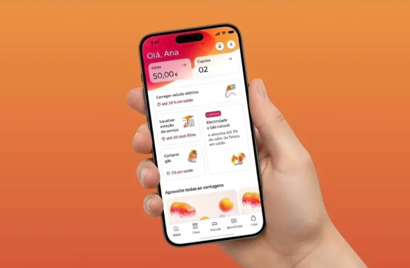 imagem alusiva à parceria Santander Rewards e Repsol