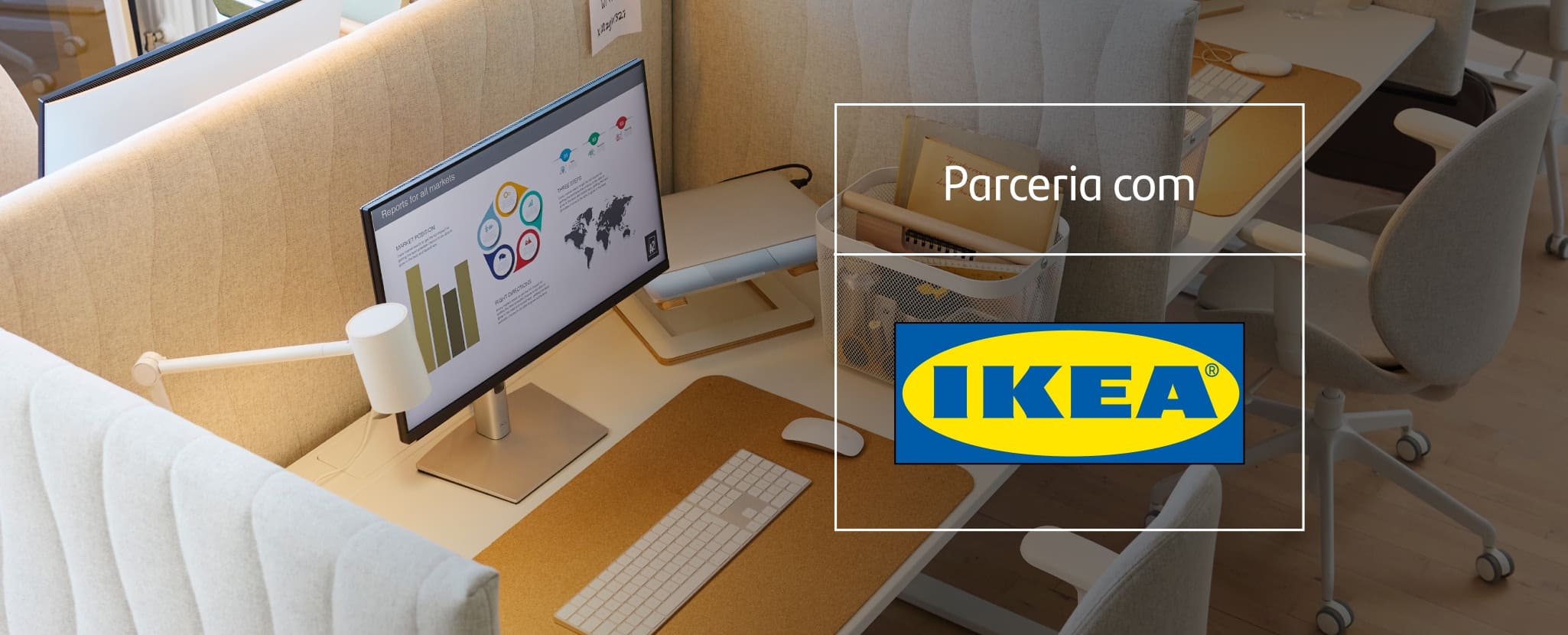 imagem alusiva a parceria IKEA para Empresas do Santander