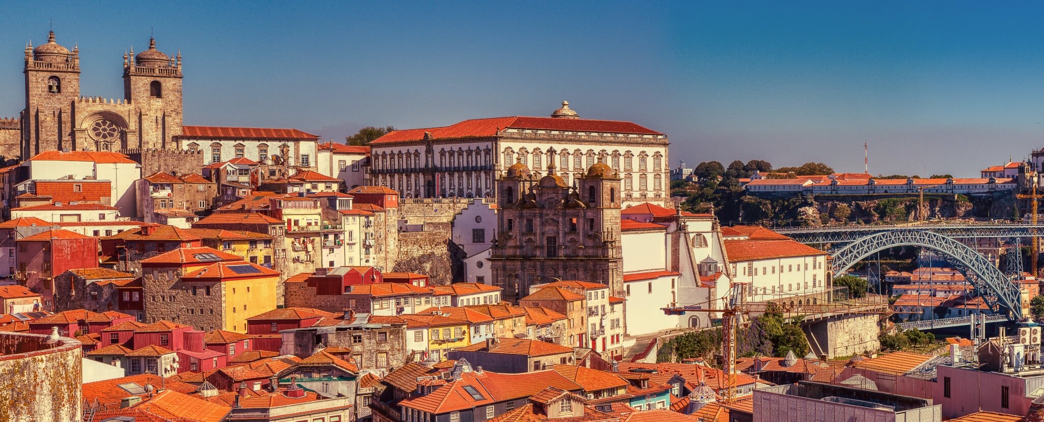 Panorâmica da cidade do Porto
