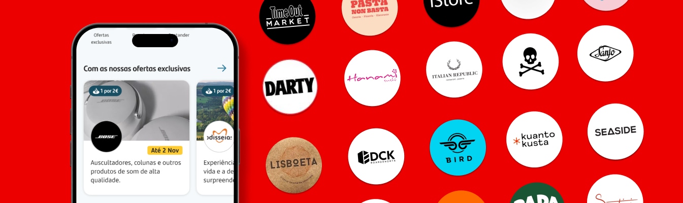 imagem alusiva aos parceiros Santander Rewards