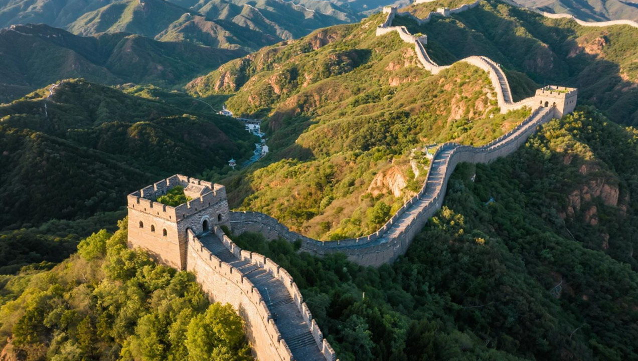 Imagem da grande muralha da china