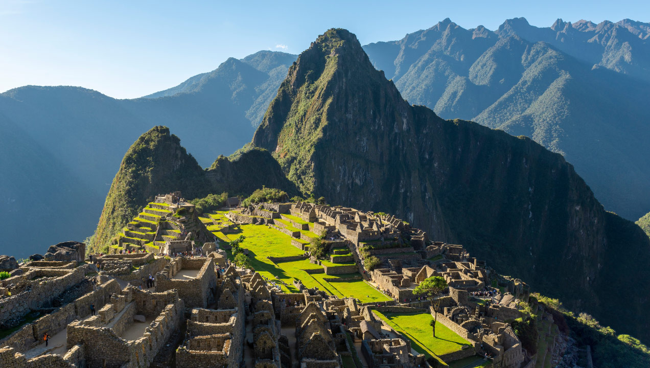 Imagem da cidade de Machu Picchu