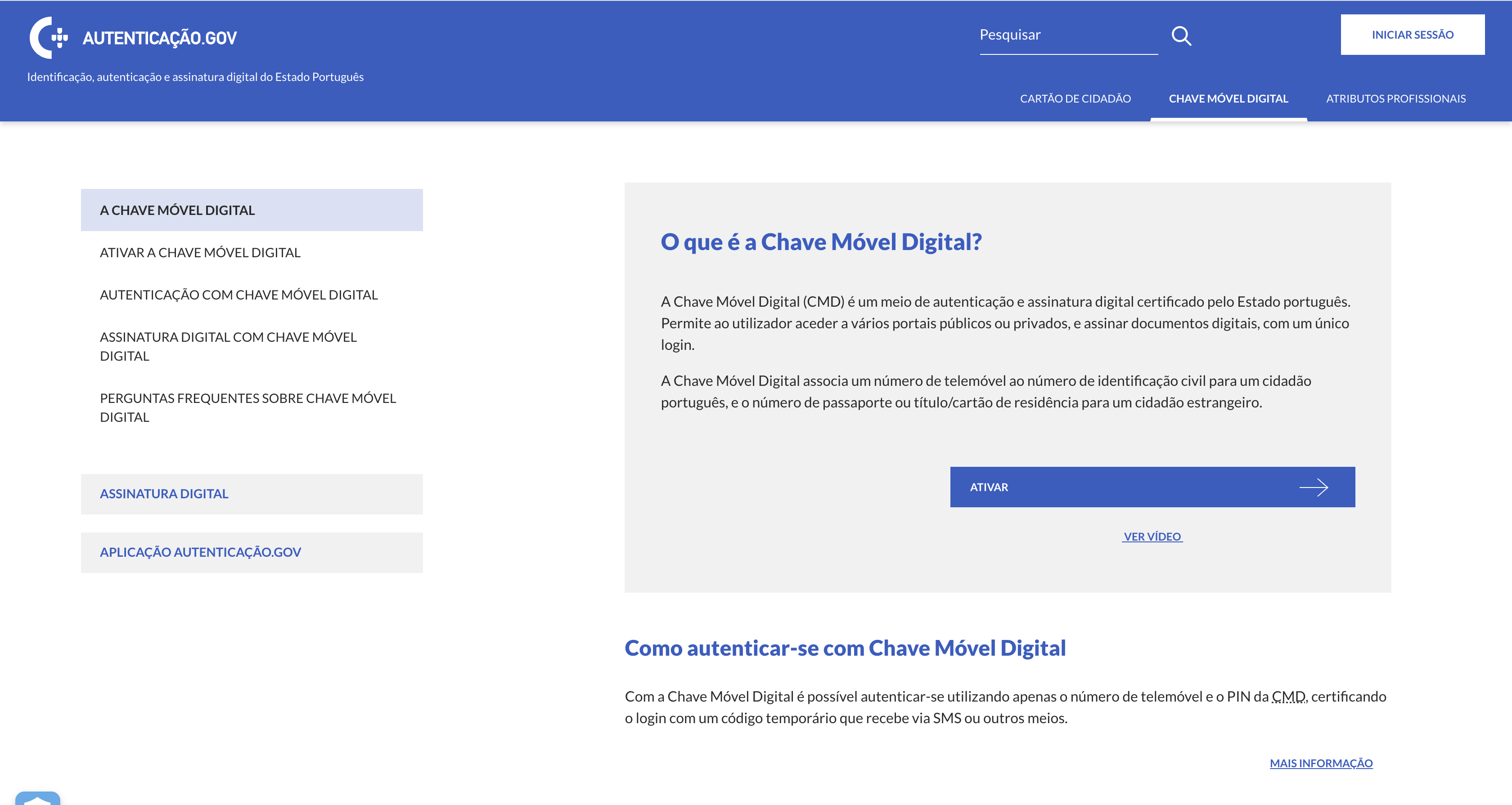 Chave Móvel Digital