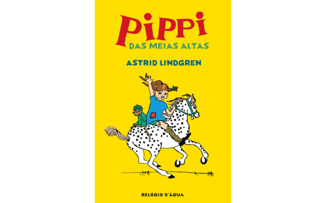 capa do livro pipi das meias altas