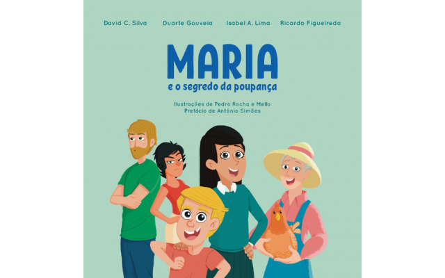 capa doo livro Maria e o segredo da poupança