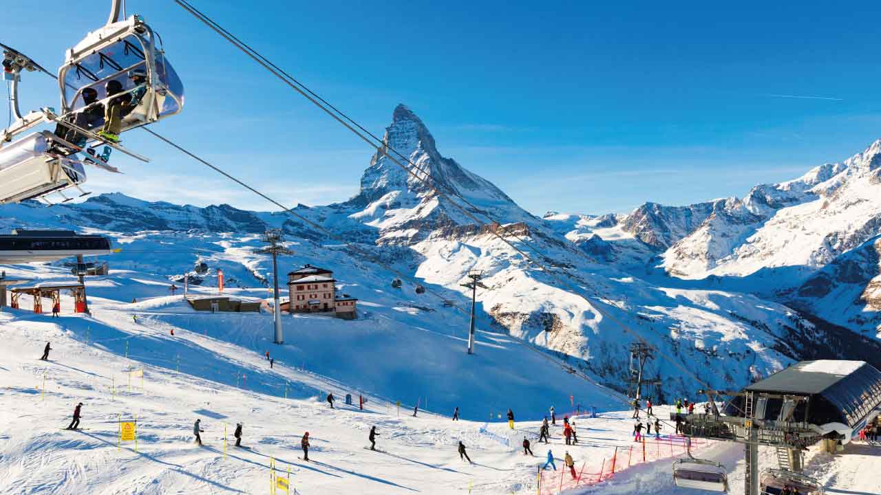 Estância de ski zermatt