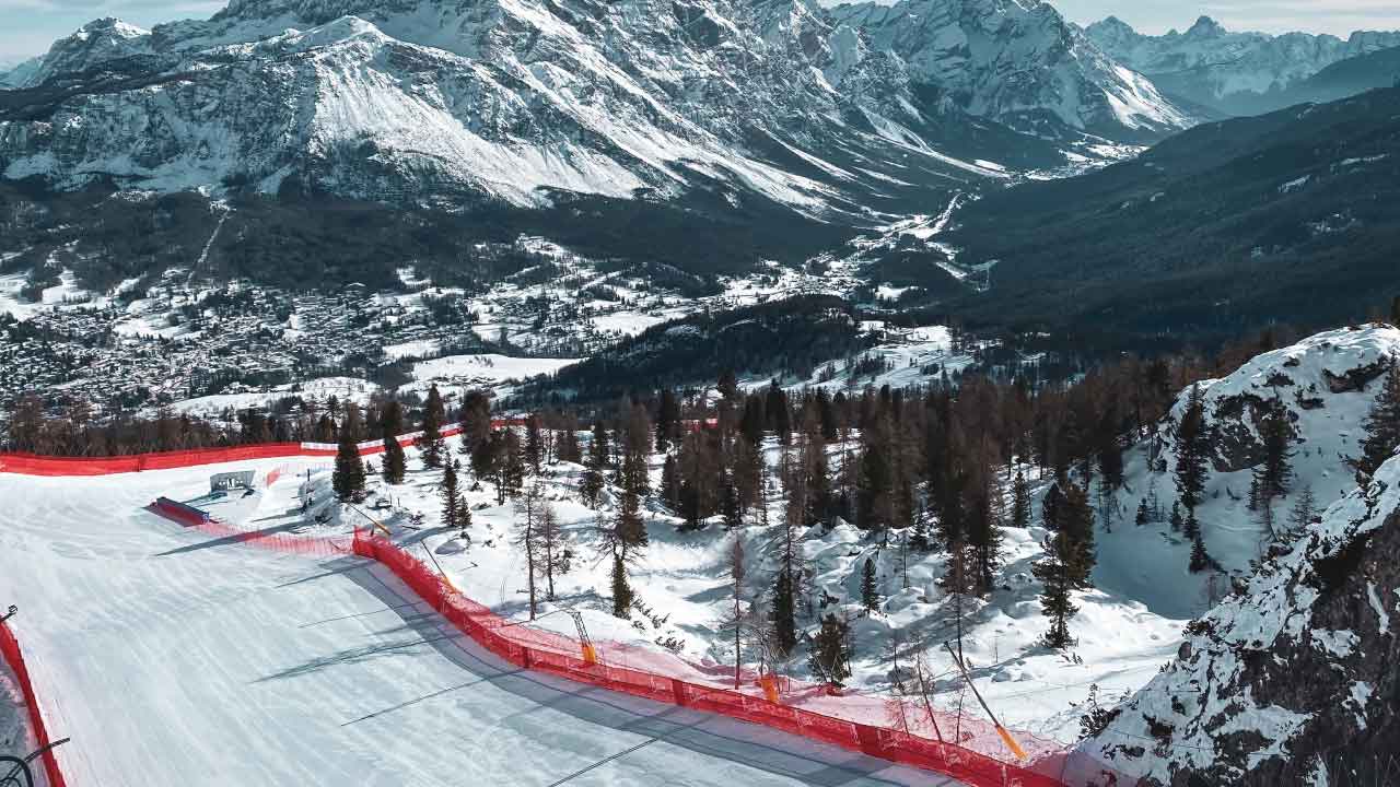 Estância de ski cortina-d-ampezzo
