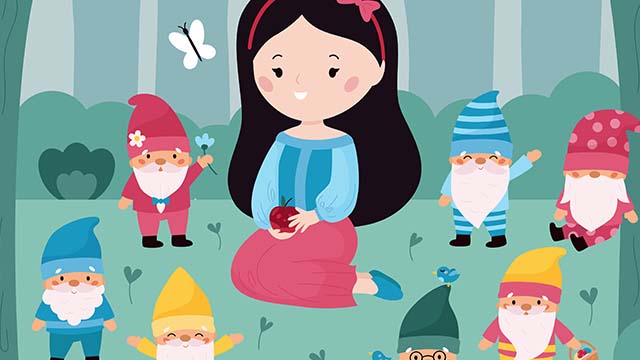 imagem ilustrativa do livro "Branca de Neve"