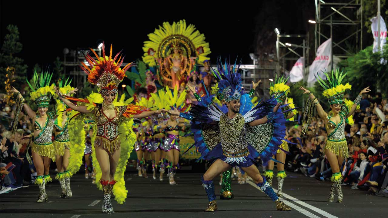 imagem do carnaval do Funchal