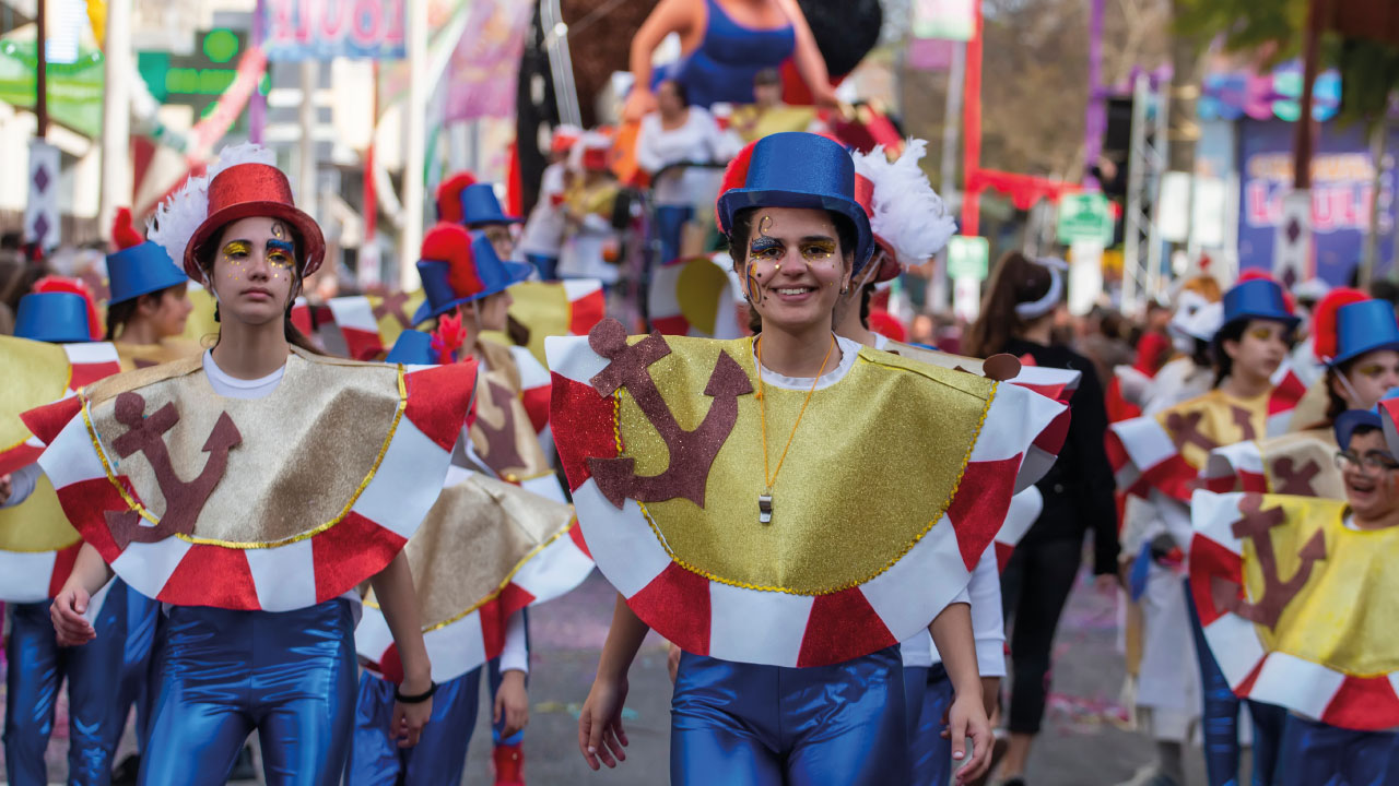 imagem do carnaval de Loulé