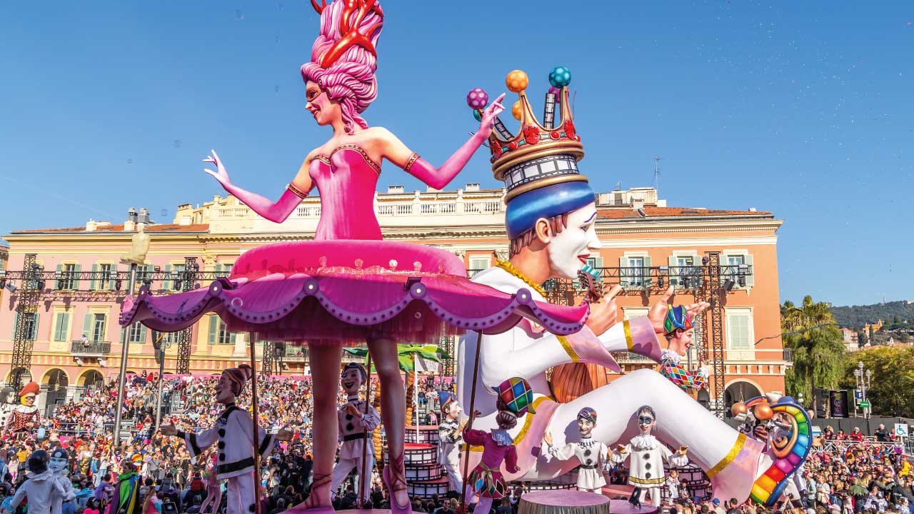 imagem do carnaval de Nice