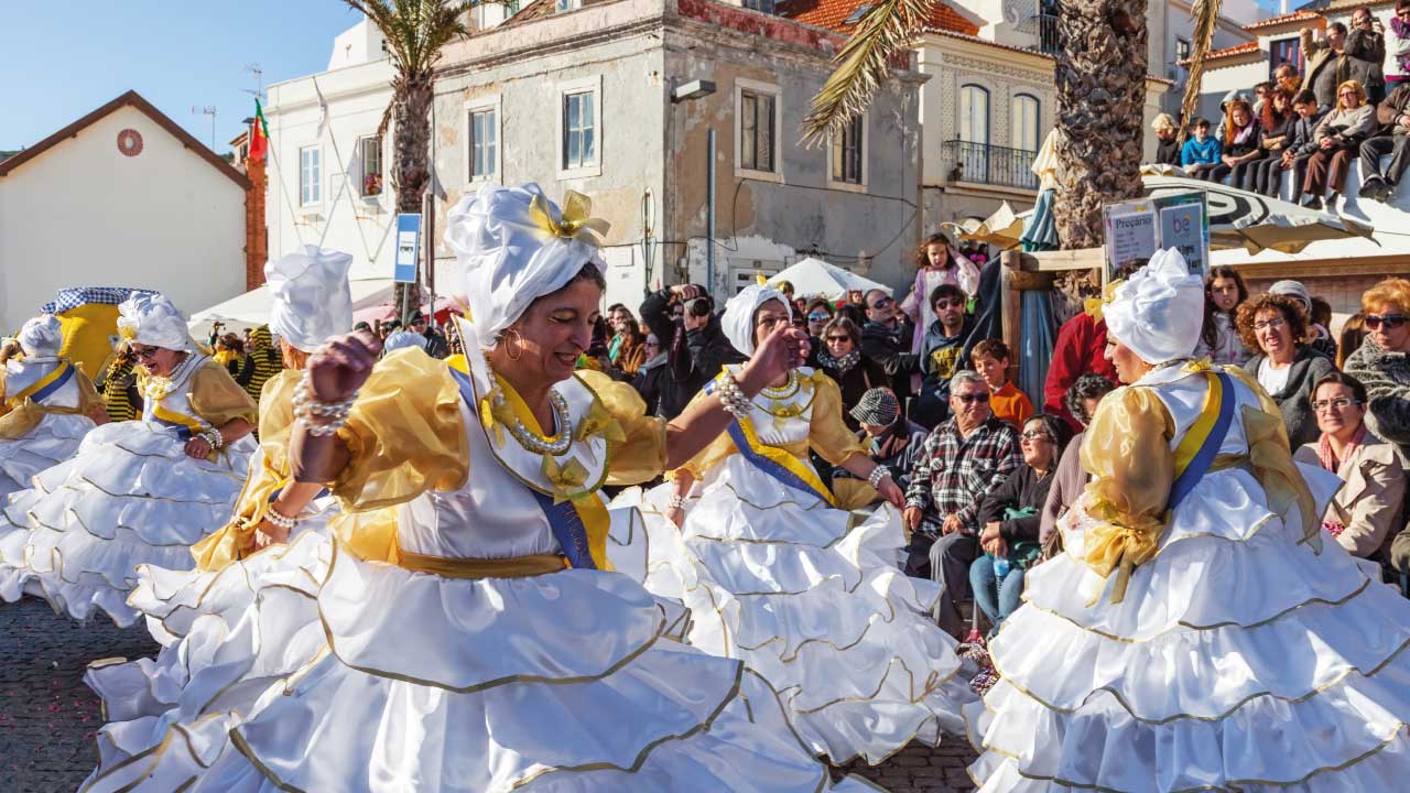 imagem do carnaval de Sesimbra