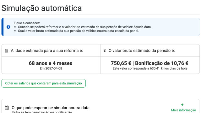 Simulação de reforma automática