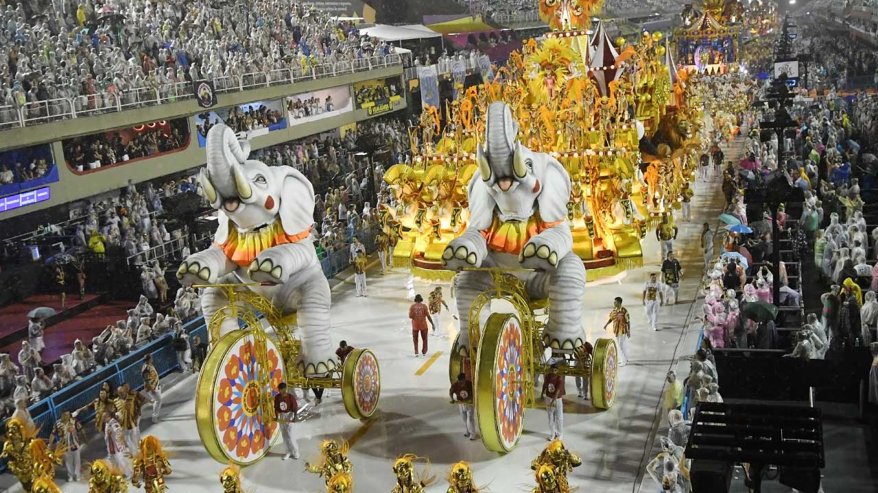 imagem do carnaval do Rio de Janeiro
