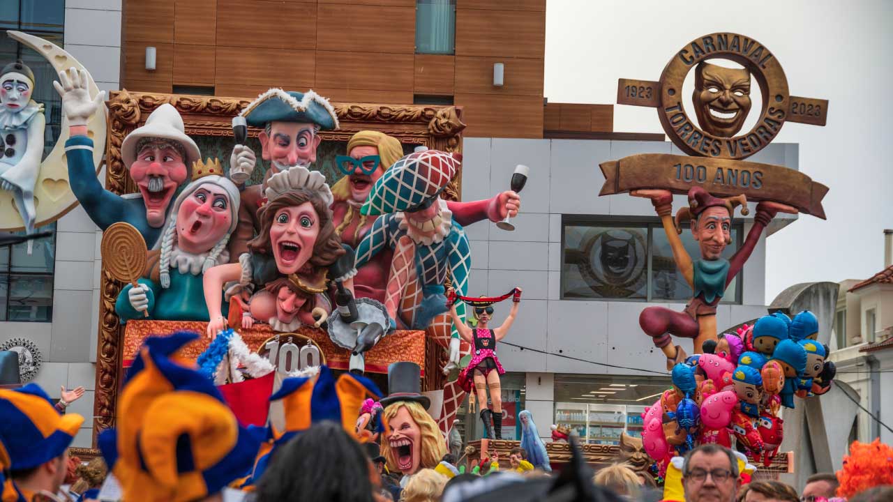 imagem do carnaval de Torres Vedras