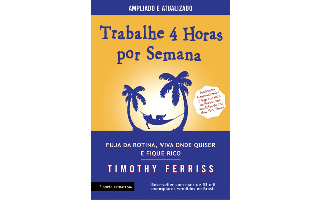 Capa livro Trabalhe 4 horas por semana