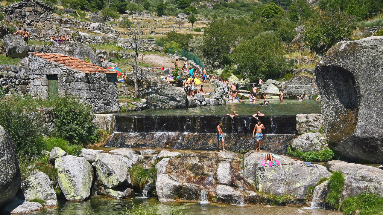 Praias fluviais loriga serra da estrela