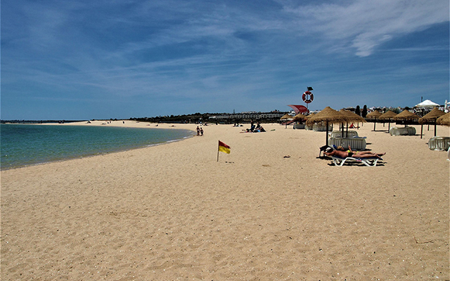 Praias algarve fuseta