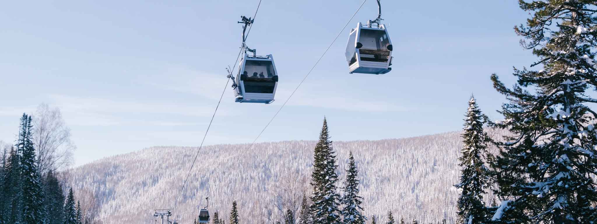 estância de ski