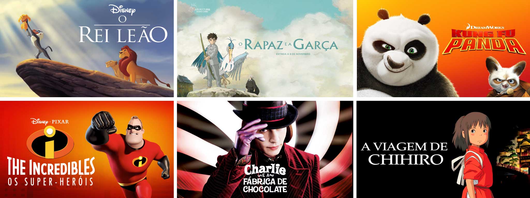 cartazes de filmes para crianças