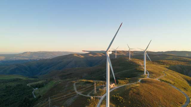 ventoinhas de energia eólica