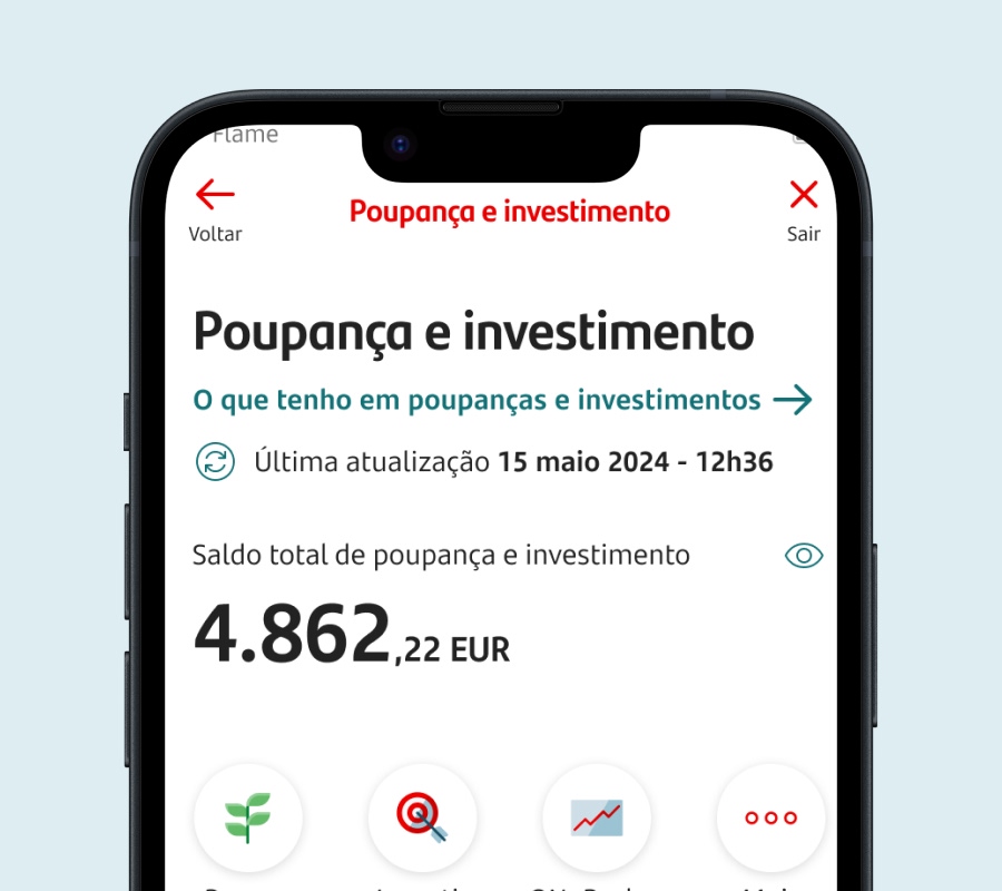 imagem alusiva à App Santander Particulares