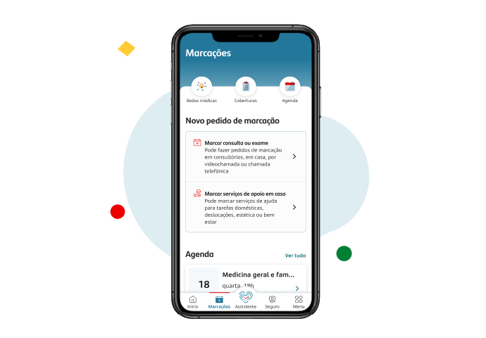 Marcações seguro de saúde OneCare