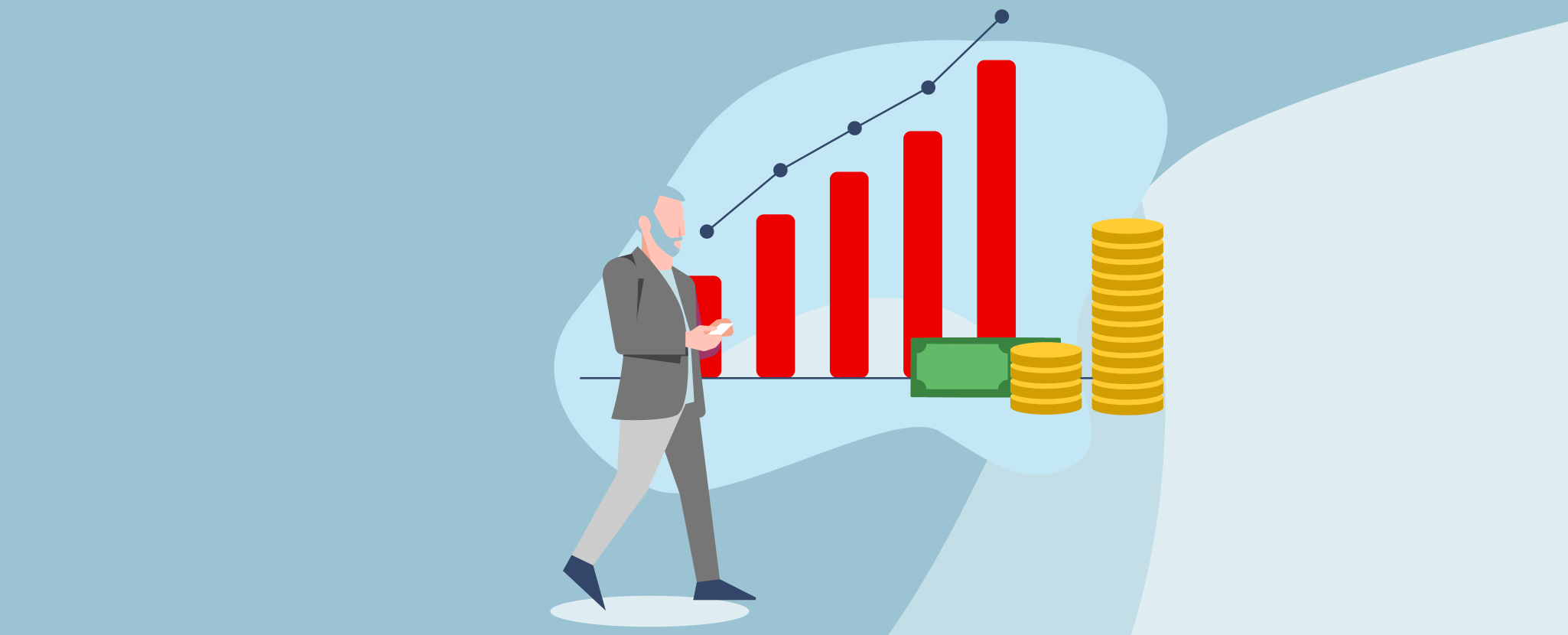 Investimento. Maior potencial de retorno