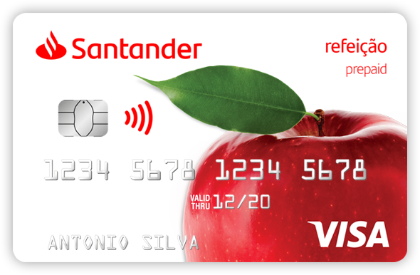 Cartão Refeição Santander