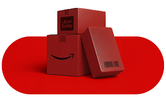 imagem de pacotes Amazon